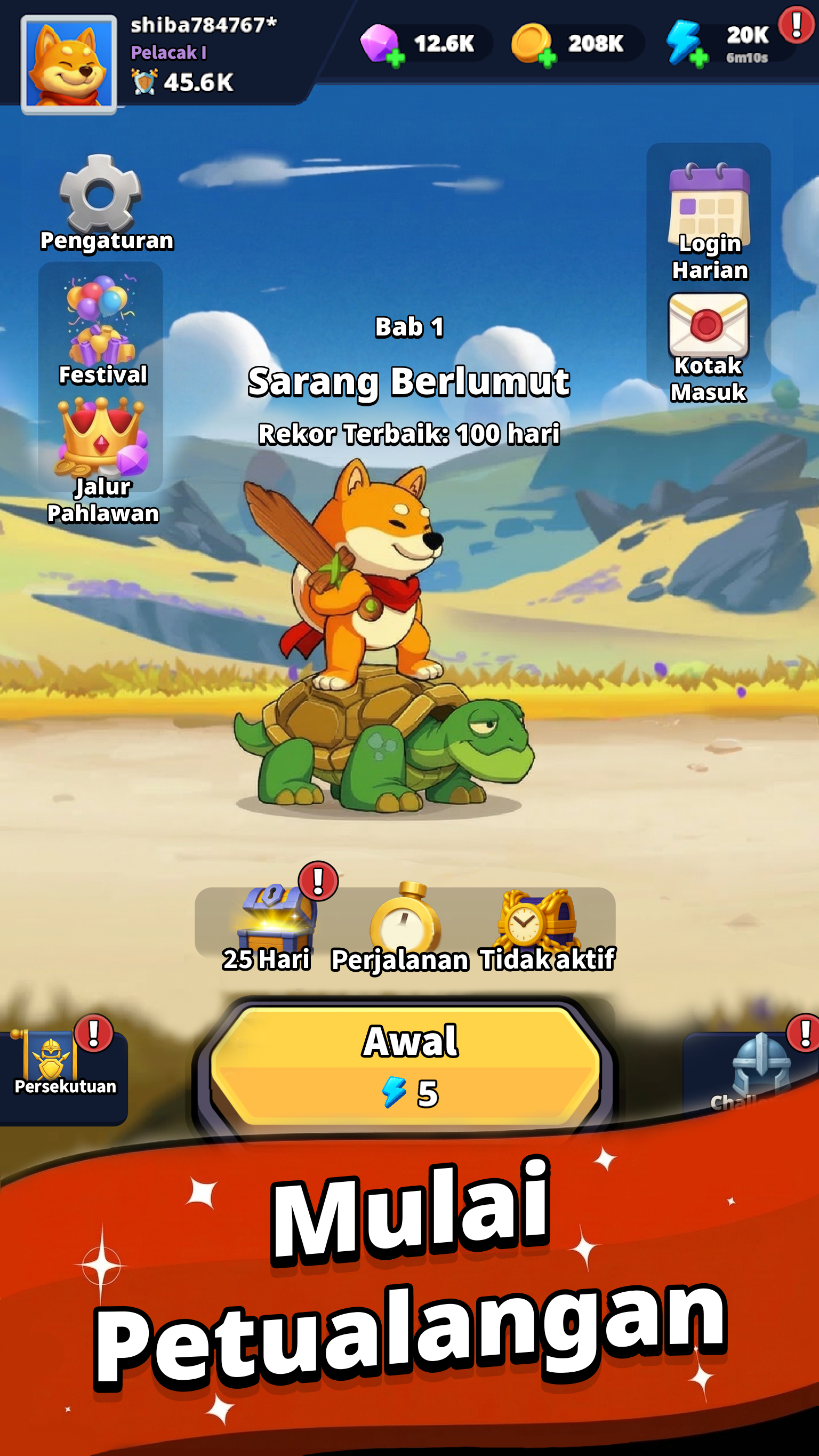 Shiba Story Go - Gameplay petualangan